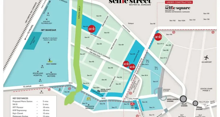 Amb-selfie-street-location-map