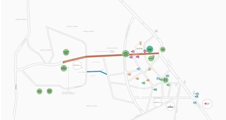 Central-park-bellavista-towers-loation-map