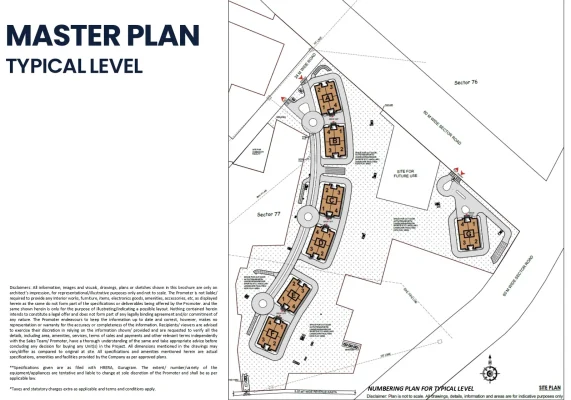 Dlf-privana-south-site-plan