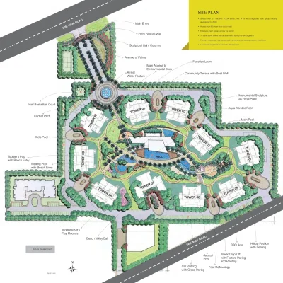 M3m-merlin-site-plan