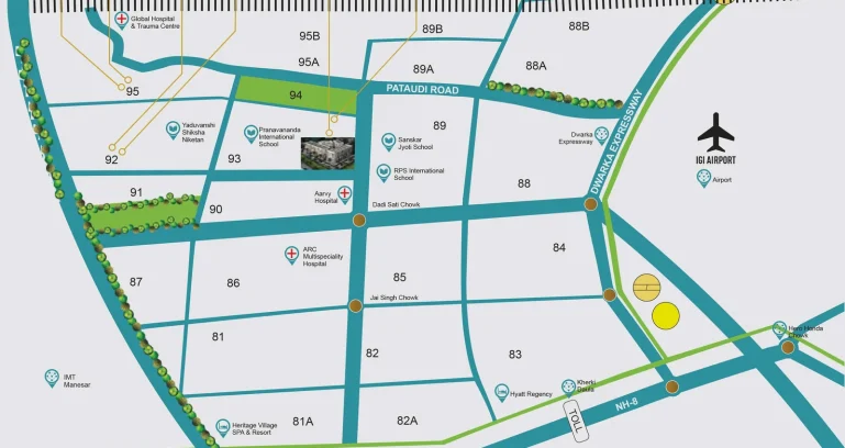 Rof-insignia-park-location-map