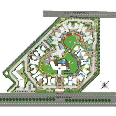 Shapoorji-pallonji-joyville-gurgaon-site-plan