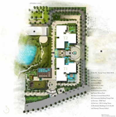 Trump-tower-gurgaon-master-plan