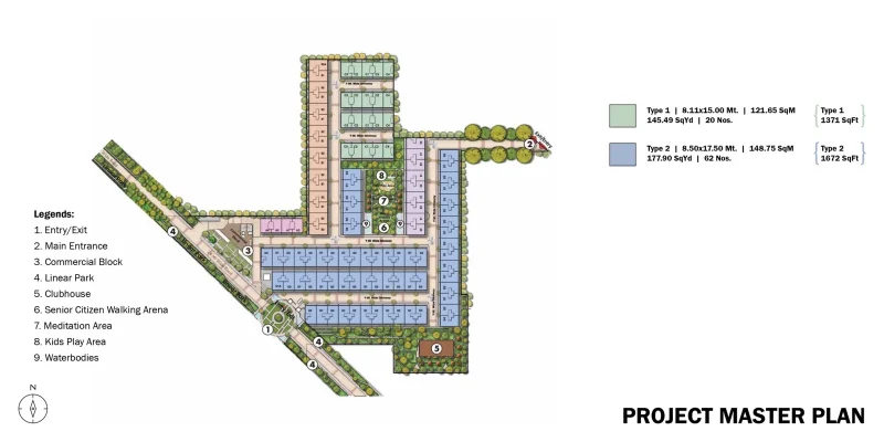 Whiteland-blissville-gurgaon-site-plan