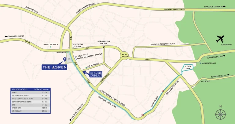 Whiteland-the-aspen-location-map