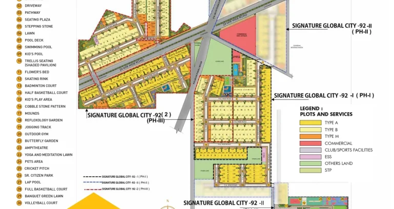 Signature-global-city-92-phase-2-location-map